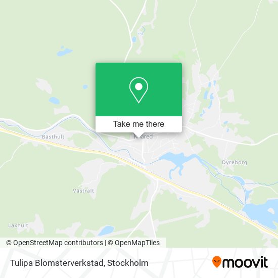 Tulipa Blomsterverkstad map