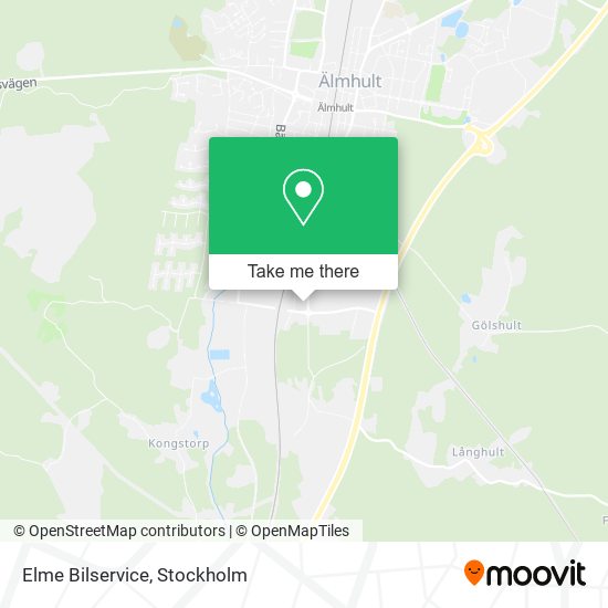 Elme Bilservice map