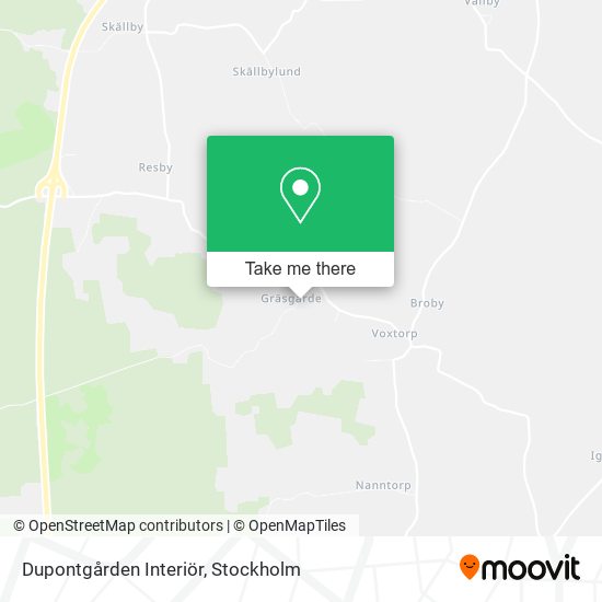 Dupontgården Interiör map