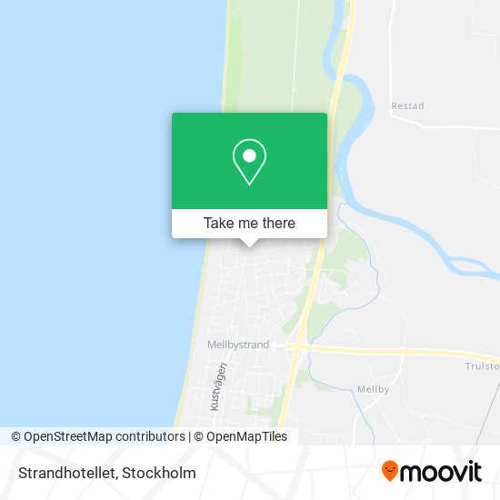 Strandhotellet map