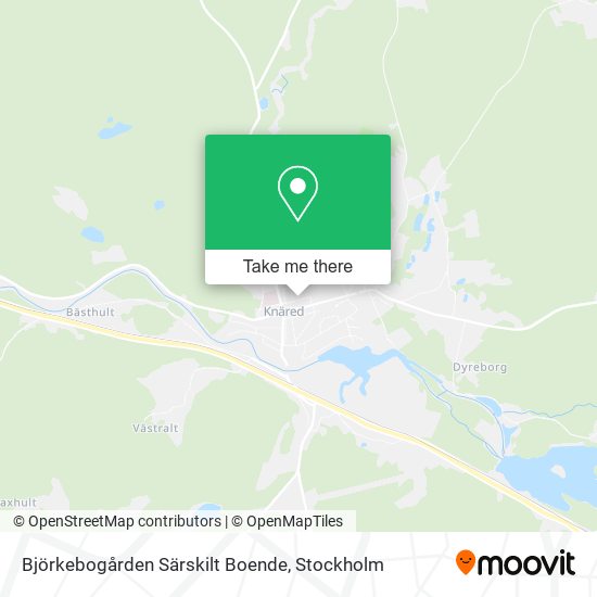 Björkebogården Särskilt Boende map