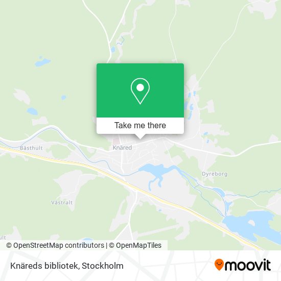 Knäreds bibliotek map