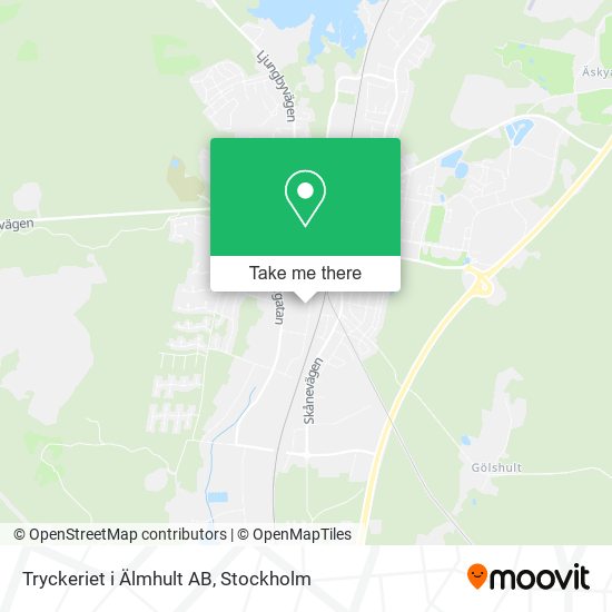 Tryckeriet i Älmhult AB map