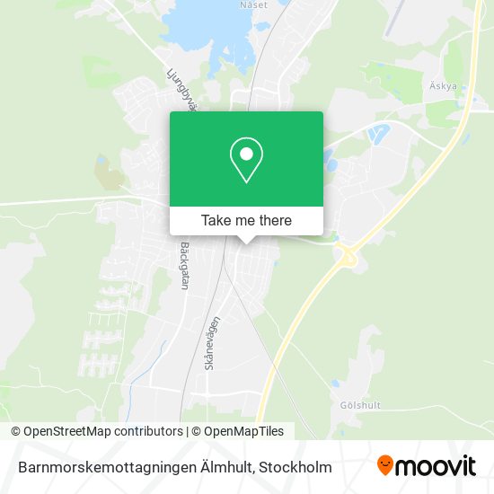 Barnmorskemottagningen Älmhult map