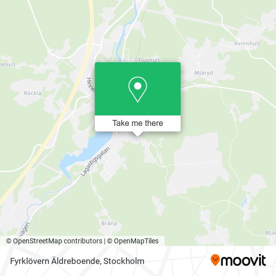 Fyrklövern Äldreboende map