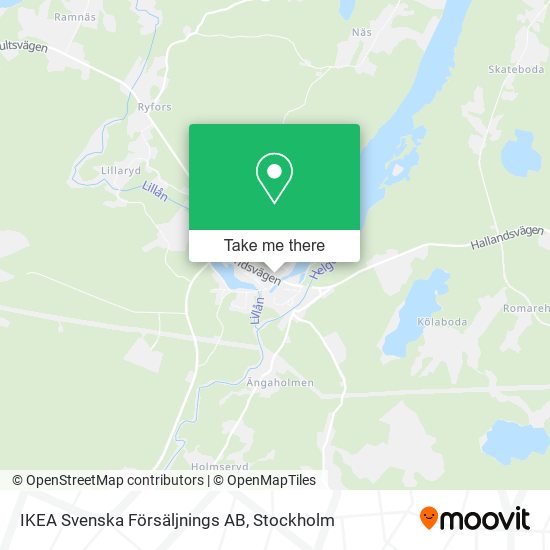 IKEA Svenska Försäljnings AB map