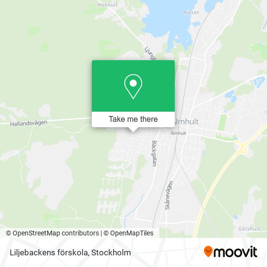 Liljebackens förskola map