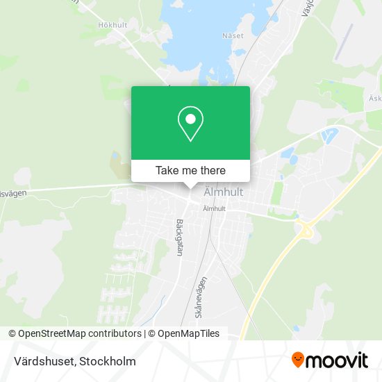 Värdshuset map