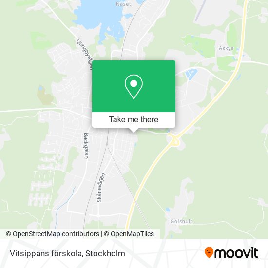 Vitsippans förskola map