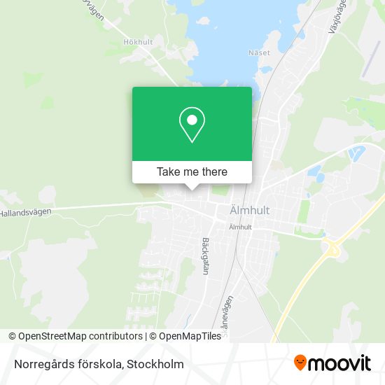 Norregårds förskola map