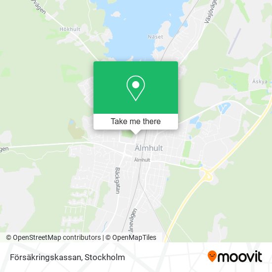 Försäkringskassan map