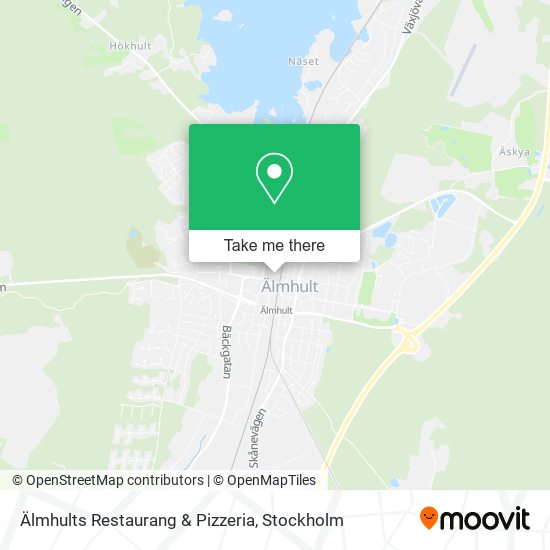 Älmhults Restaurang & Pizzeria map