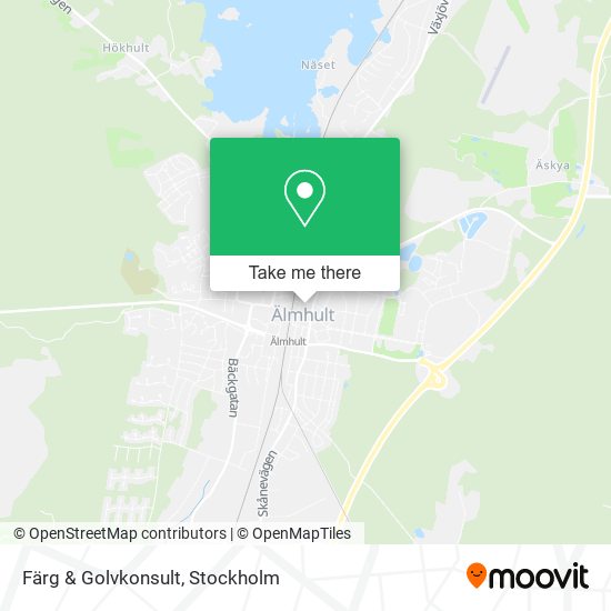 Färg & Golvkonsult map