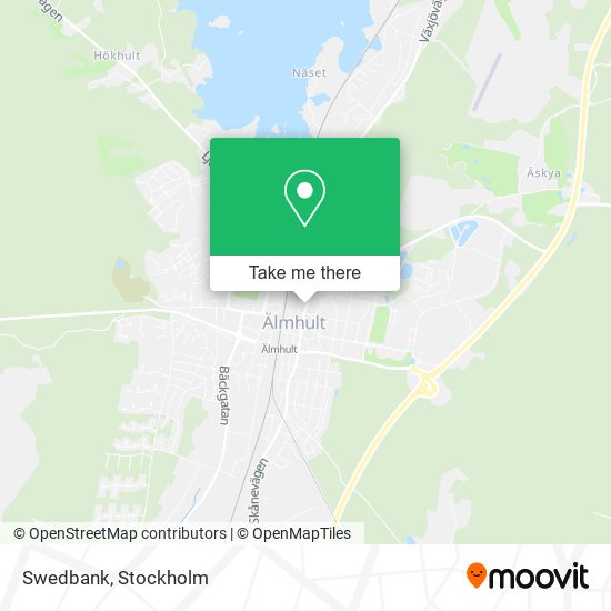 Swedbank map