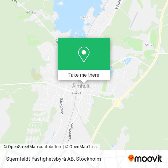 Stjernfeldt Fastighetsbyrå AB map