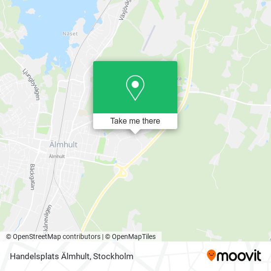 Handelsplats Älmhult map