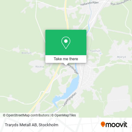 Traryds Metall AB map