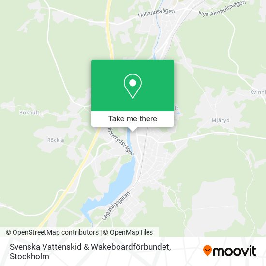 Svenska Vattenskid & Wakeboardförbundet map