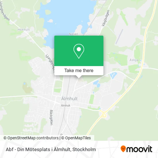 Abf - Din Mötesplats i Älmhult map