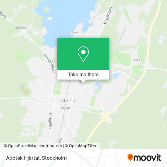 Apotek Hjärtat map