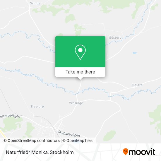 Naturfrisör Monika map