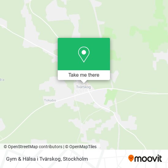 Gym & Hälsa i Tvärskog map