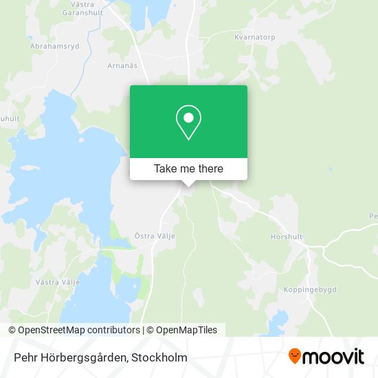 Pehr Hörbergsgården map
