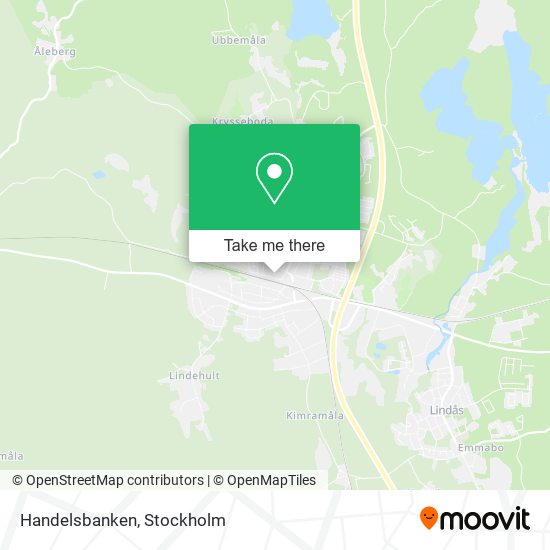 Handelsbanken map