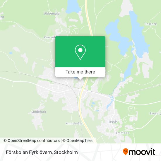 Förskolan Fyrklövern map