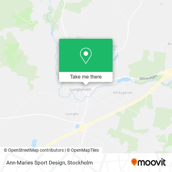 Ann-Maries Sport Design map