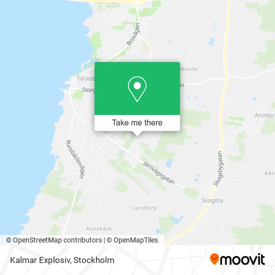 Kalmar Explosiv map
