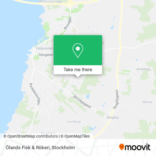 Ölands Fisk & Rökeri map