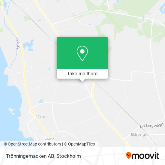 Trönningemacken AB map