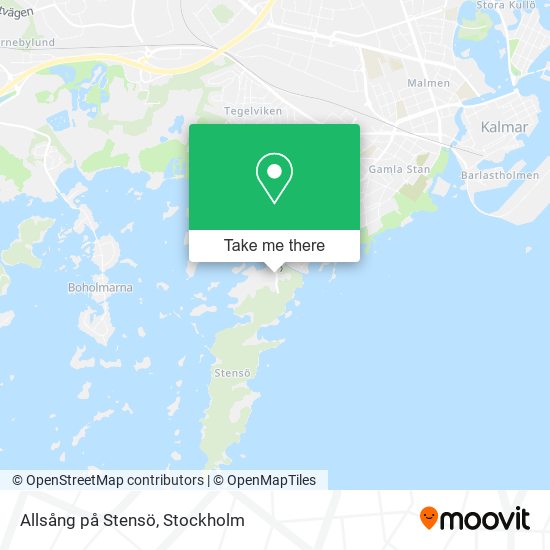 Allsång på Stensö map