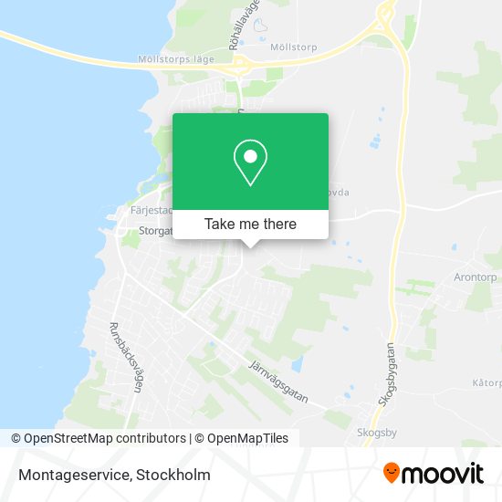 Montageservice map