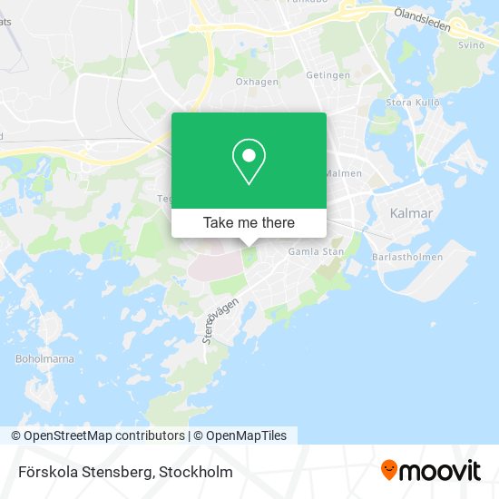 Förskola Stensberg map