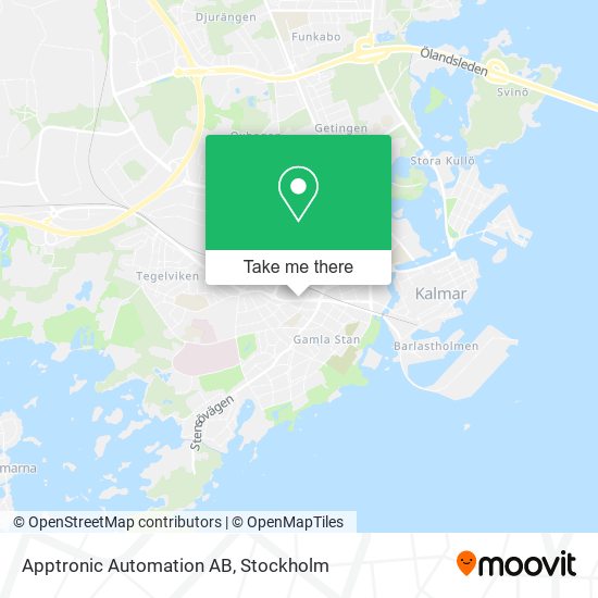 Apptronic Automation AB map
