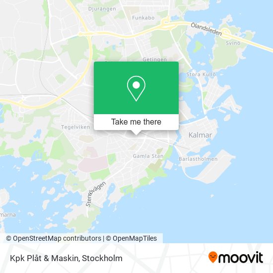 Kpk Plåt & Maskin map