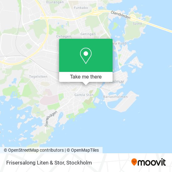 Frisersalong Liten & Stor map
