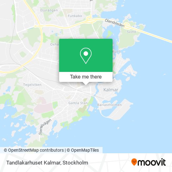 Tandlakarhuset Kalmar map