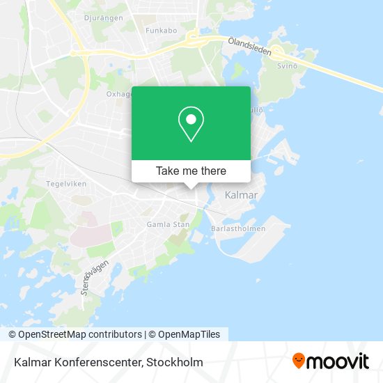 Kalmar Konferenscenter map