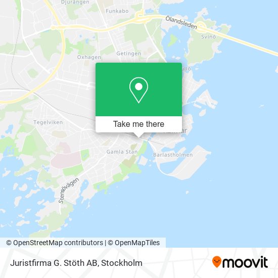 Juristfirma G. Stöth AB map