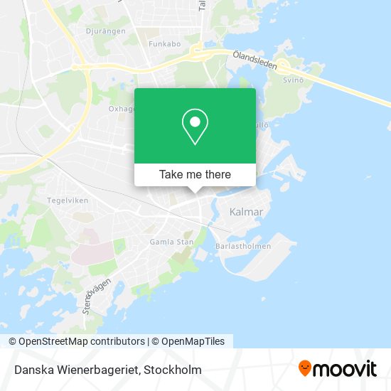 Danska Wienerbageriet map