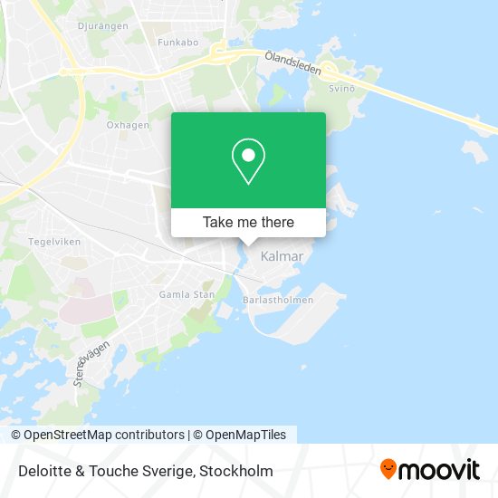 Deloitte & Touche Sverige map