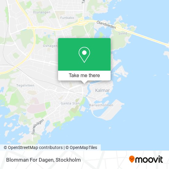 Blomman For Dagen map