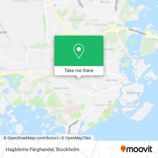Hagbloms Färghandel map