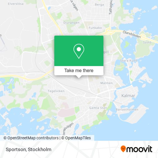 Sportson map