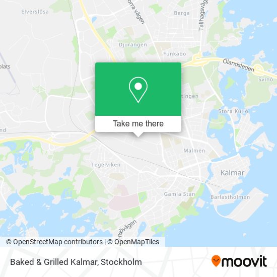 Baked & Grilled Kalmar map