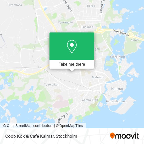 Coop Kök & Café Kalmar map