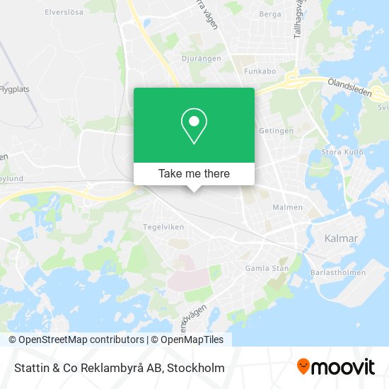 Stattin & Co Reklambyrå AB map